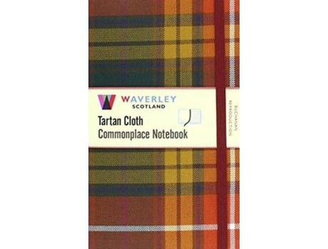 Livro waverley (l): buchanan reproduction tartan cloth large notebook de waverley (inglês)