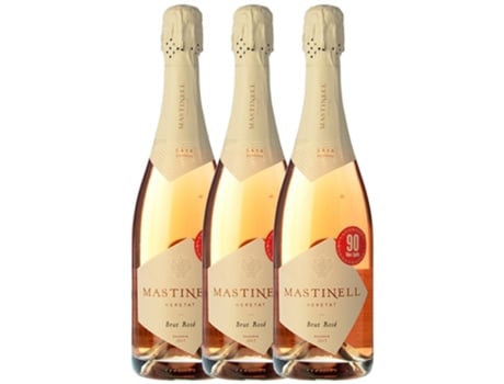 Espumante MASTINELL Mastinell Rosé Trepat Brut Cava Reserva (0.75 L - 3 unidades)