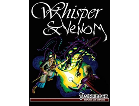 Livro Whisper Venom Pathfinder Edition de Zach Glazar John Hammerle Jeffrey Tadlock (Inglês)