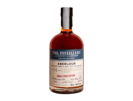 Whisky Single Malt ABERLOUR Single Cask Edition 14 Anos Garrafa Medium (0.5 L - 1 Unidade)