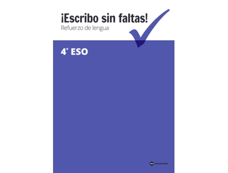 Livro ¡Escribo Sin Faltas! 4 de VVAA (Espanhol)