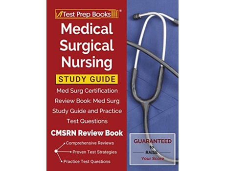 Livro Medical Surgical Nursing Study Guide de Test Prep Books (Inglês)