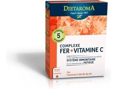 Suplemento Alimentar DIETAROMA Complexo De Cura De Ferro (30 comprimidos)