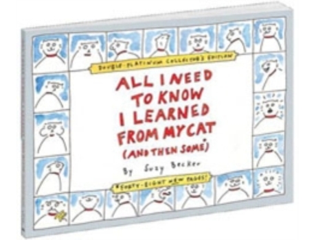 Livro all i need to know i learned from my cat de suzy becker (inglês)