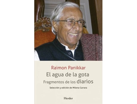 Livro El Agua De La Gota de Raimon Panikkar (Espanhol)