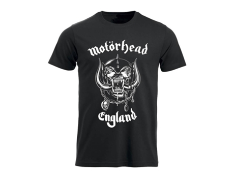 T-shirt MOTÖRHEAD England (Preto - Algodão - Xl)