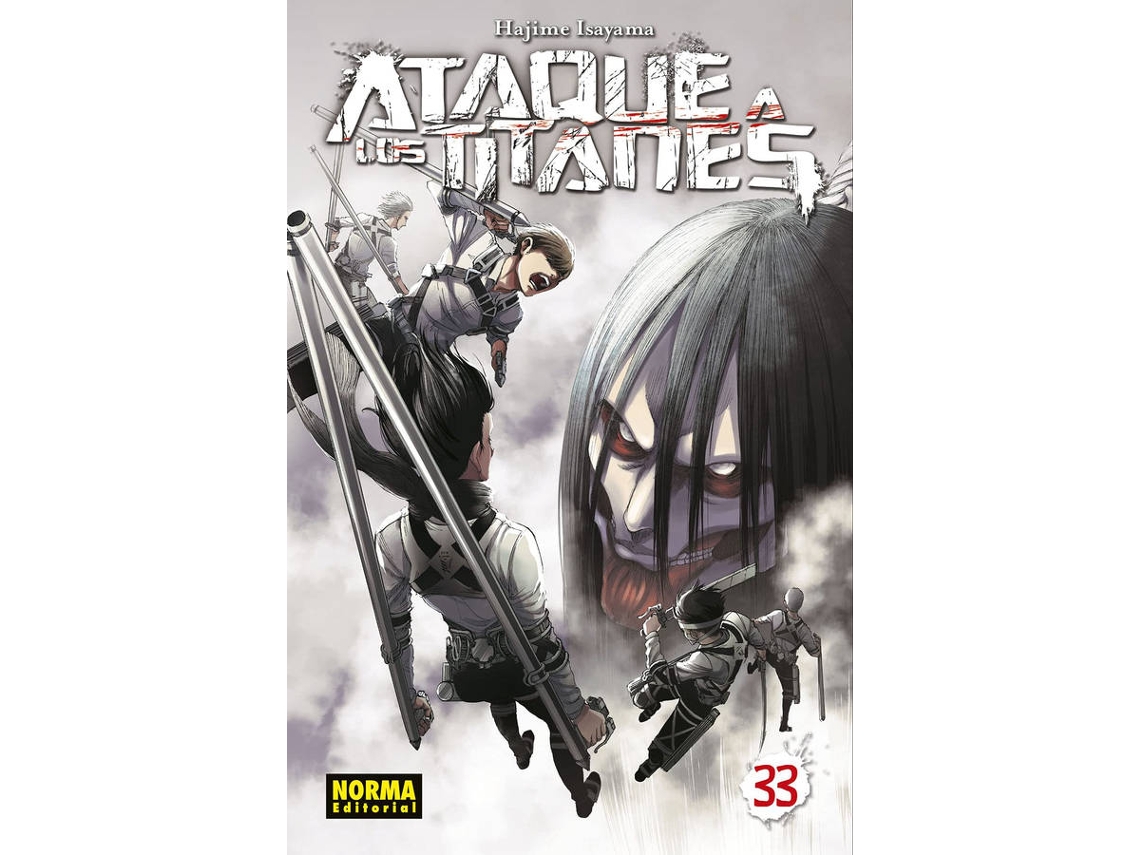 Livro Ataque A Los Titanes de Hajime Isayama (Espanhol)