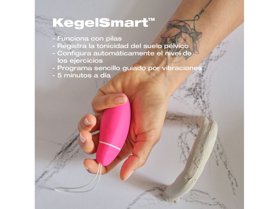 Estimulador Kegelsmart Intimina - Exercitador de Kegel (Dispositivo para O  Fortalecimento Do Pavimento Pélvico Feminino - Rosa)