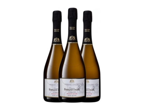 Espumante FERNAND ENGEL Blanc de Noir Pinot Preto Brut Crémant d'Alsace Reserva (0.75 L - 3 Unidades)