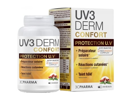 Uv3 Derm Conforto 60 Cápsulas 3C PHARMA