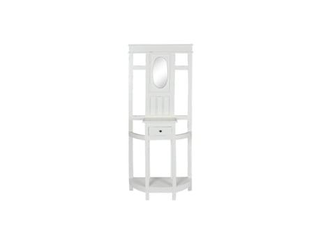 Hall de Entrada HOME ESPRIT Branco Madeira 75 X 31 X 180 Cm