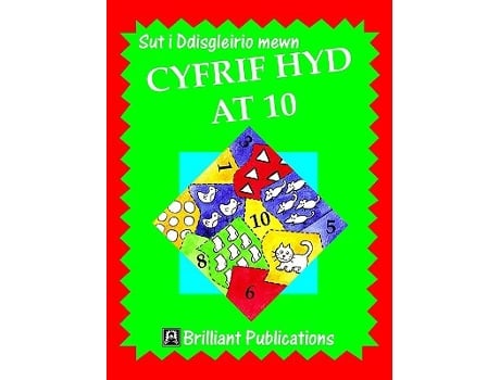 Livro Sut i Ddisgleirio mewn Cyfrif hyd at 10 How to Sparkle at Welsh Edition de M Wilson (Galês)