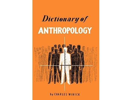 Livro Dictionary of Anthropology de Charles Winich (Inglês)