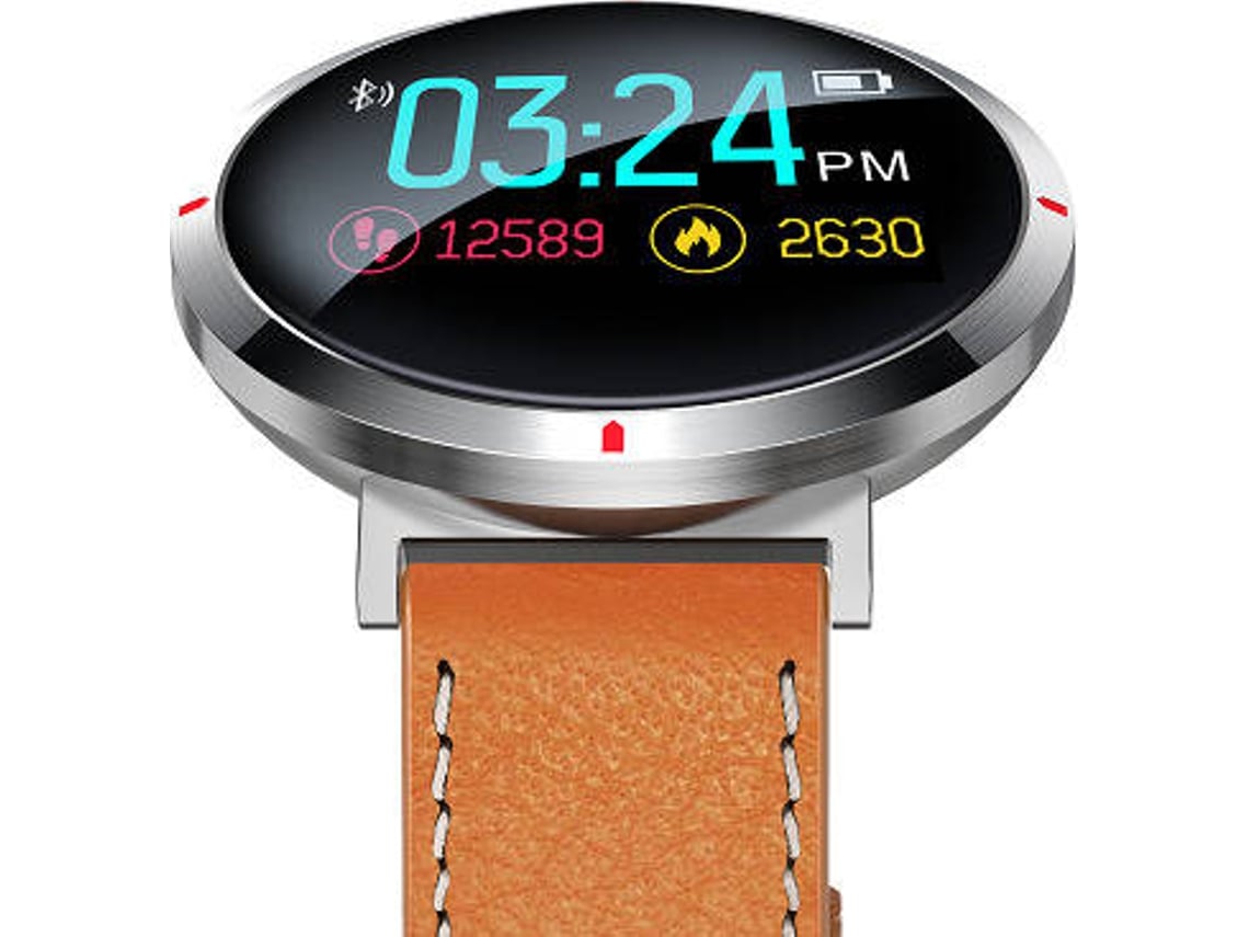 Smartwatch NearJup Castanho Worten.pt