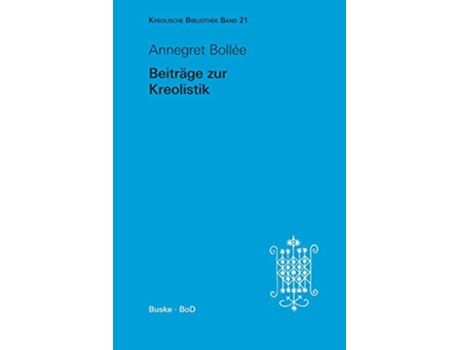 Livro Beiträge zur Kreolistik French Edition de Annegret Bollée (Francês)