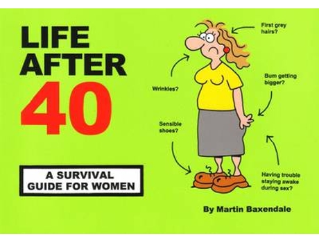 Livro life after 40 de martin baxendale (inglês)