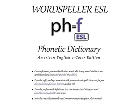 Livro Wordspeller ESL Phonetic Dictionary American English 2Color Edition de Diane M Frank (Inglês)