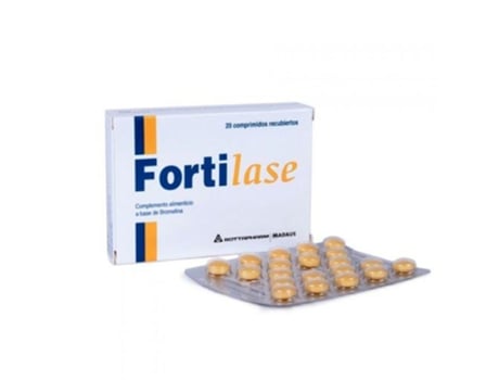 Fortilase 20 comprimidos