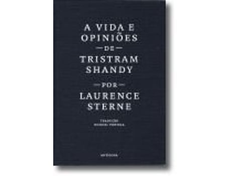 Livro Vida e Opinioes de Tristam Shandy de Laurence Sterne (Português - Capa Dura)