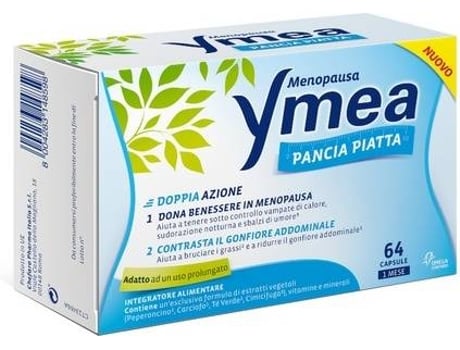 Suplemento Alimentar YMEA Menopausa Com Barriga Lisa (64 cápsulas)