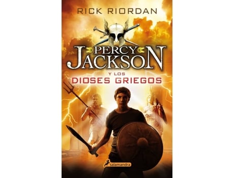 Livro Percy Jackson Y Los Dioses Griegos De Rick Riordan (Espanhol ...