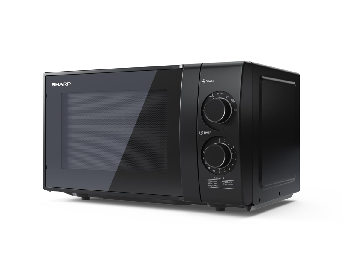 Sharp Yc-Gs01E-B Microondas Balcão Apenas Micro-Ondas 20 L 700 W Preto ...