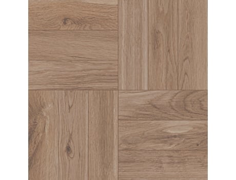 Pavimento Cerâmico Mate CERTECA Parquet Castanho 33,5X33,5 Caixa com 13 Unidades 1,46 M2