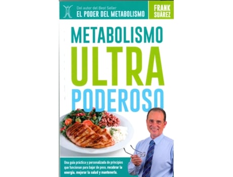 Livro Metabolismo Ultra Poderoso de Frank Suárez (Espanhol)