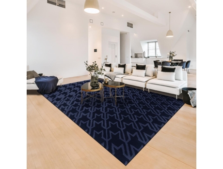 Tapete TED BACKER Houndstooth (Azul - 250x350 cm)