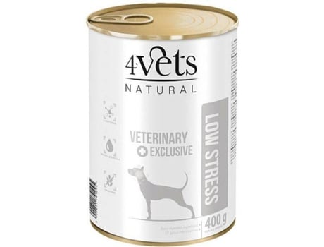 Alimento em Patê para Cão 4VETS para Situações de Ansiedade (Quantidade: 400 g)