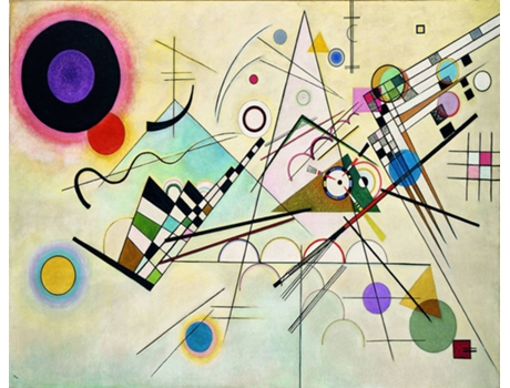 Quadro LEGENDARTE Composição VIII - Wassily Kandinsky (50x70 cm)