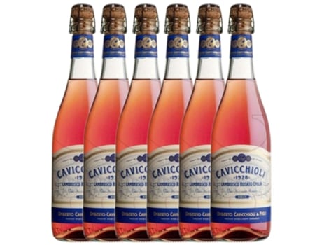 Espumante CAVICCHIOLI Cavicchioli Rosato Lambrusco Lambrusco Di Sorbara (0.75 L - 6 unidades)