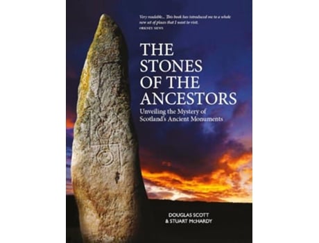 Livro The Stones of the Ancestors de Stuart McHardy (Inglês)