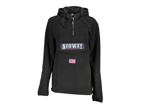 NORWAY 1963 Sweatshirt Preta Mulher 39517 M