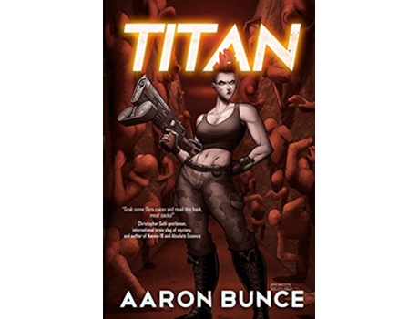 Livro Titan A Science Fiction Horror Adventure Necroverse de Aaron Bunce (Inglês)