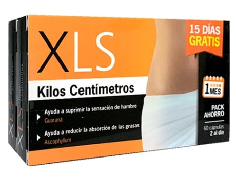 Pack Duplo XLS Kilos Centímetros 3030 Cápsulas XLS MEDICAL