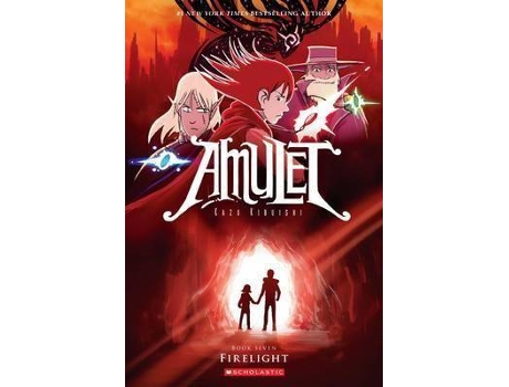 Livro Amulet #7: Firelight De Kazu Kibuishi (Inglês)