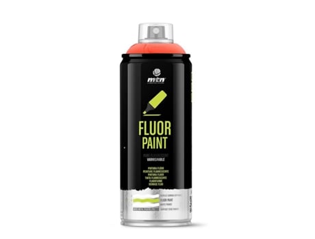 Spray Montana Tinta de Sinalização 500 Ml Verde Fluorescente