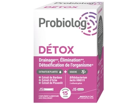 Probiolog Detox 15 Varas 15 Cápsulas MAYOLY SPINDLER