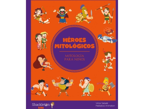 Livro Héroes Mitológicos de Victor Sabaté (Espanhol)