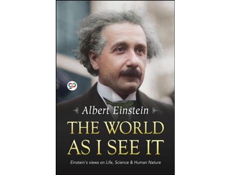 Livro World as I See it de Albert Einstein (Inglês)