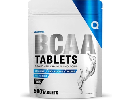 Suplemento Alimentar QUAMTRAX Direct Bcaa 1000 500 (Tabletas - Neutro)