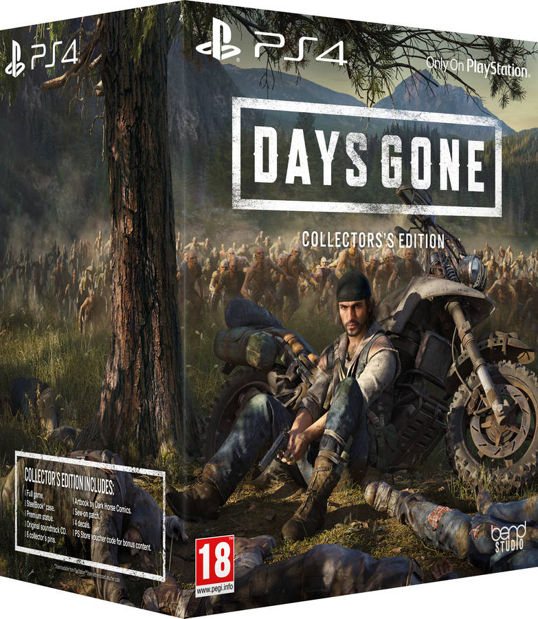 Days Gone PS4 Collector's Limited Edition STATUE ONLY (NO GAME