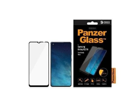 Capa Panzerglass E2E Regular Samsung A22 5G A226 Friendly Preto / Preto