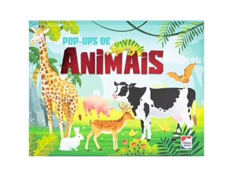 Livro Espetáculo Pop-Up! Animais de Mammoth World (Português)