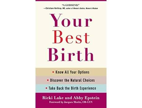 Livro Your Best Birth de Ricki Lake e Abby Epstein (Inglês)