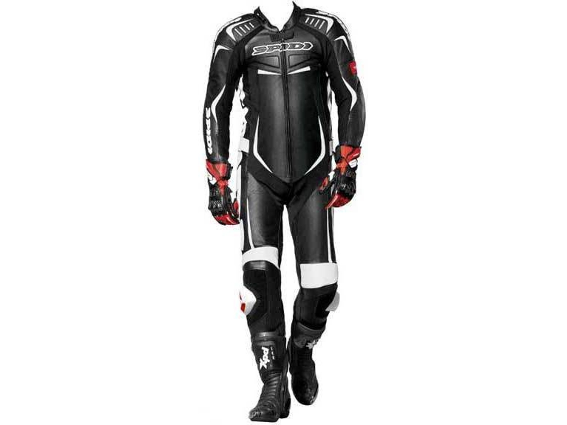 Macacão para Homem SPIDI Track Wind Pro Preto para Motociclismo (50)