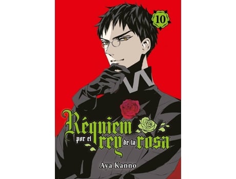 Livro Réquiem Por El Rey De La Rosa, Vol. 10 de Kanno Aya (Espanhol)