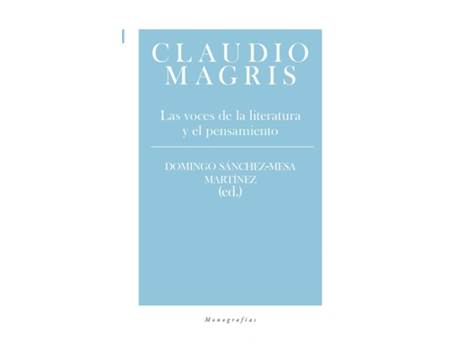 Livro Claudio Magris de Domingo Sánchez-Mesa Martínez (Ed.) (Espanhol)