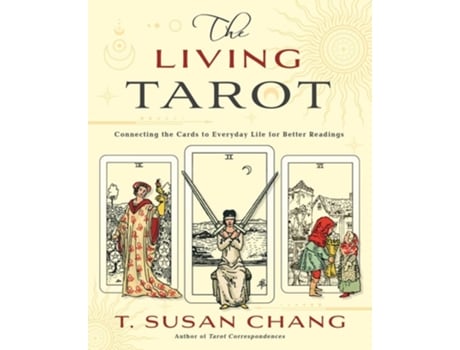 Livro The Living Tarot de T Susan Chang (Inglês)